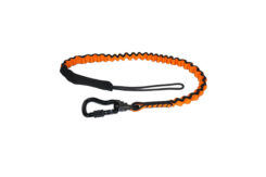 Elasticated Heavy Duty Tool Lanyard with Rotating Connector