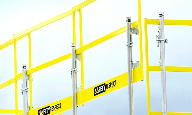 Frame barrier edge protection