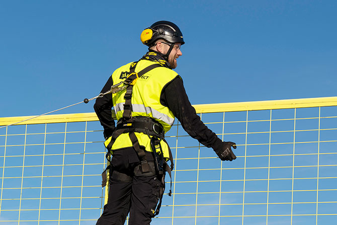 personal fall protection harness